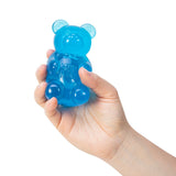 NeeDoh Gummy Bear Blue lifestyle in hand