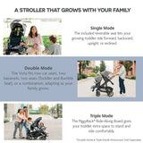 Upp Ababy Vista V3 Stroller Carbon Frame | Premium Family Buggy - My Little Thieves