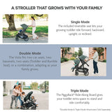 Upp Ababy Vista V3 Stroller Carbon Frame | Premium Family Buggy - My Little Thieves