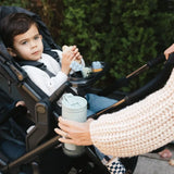 UPPAbaby Cup Holder attached to stroller