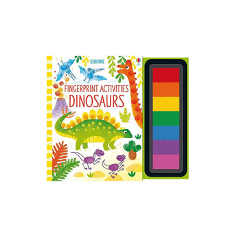 Usborne Publishing Ltd Fingerprint Activities Dinosaurs ” Children's Book For Kids | Activity Book - My Little Thieves