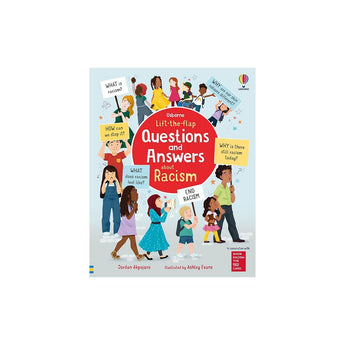 Usborne Publishing Ltd Lift The Flap Questions And Answers About Racism ” Children's Book For Kids | Activity Book - My Little Thieves
