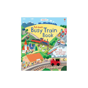 Usborne Publishing Ltd Pull Back Busy Train ” Children's Book For Kids | Activity Book - My Little Thieves