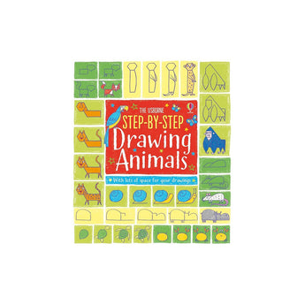 Usborne Publishing Ltd Step By Step Drawing Animals ” Creative Activity Book For Kids | Activity Book - My Little Thieves