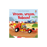 Usborne Publishing Ltd Vroom, Vroom, Baboon! ” Children's Book For Kids | Books - My Little Thieves
