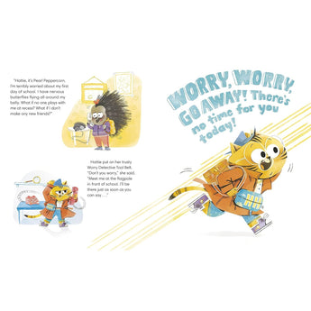 Viking Usa Hattie Harmony Worry Detective | Kids Wellness Book - My Little Thieves