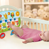 Baby playing with VTech Lil Critters Play and Dream Musical Piano (80-158100)