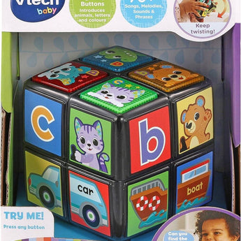 VTech Twist & Teach Animal Cube packaging