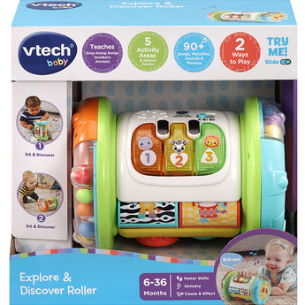 VTech Explore & Discover Roller packaging