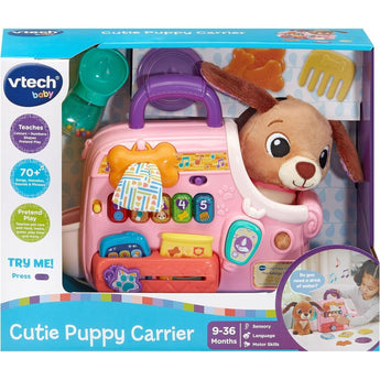 VTech Baby Cutie Puppy Carrier Interactive Role Play - My Little Thieves