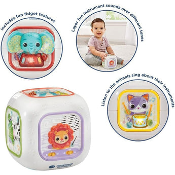 VTech Baby Sensory Sounds Musical Cube Interactive | Baby - My Little Thieves