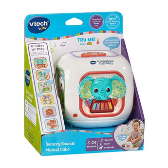 VTech Baby Sensory Sounds Musical Cube Interactive | Baby - My Little Thieves