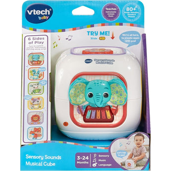 VTech Baby Sensory Sounds Musical Cube Interactive | Baby - My Little Thieves