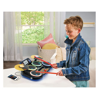 VTech Kidi Dj Drums Light Up Kit Bluetooth | Kids Music - My Little Thieves
