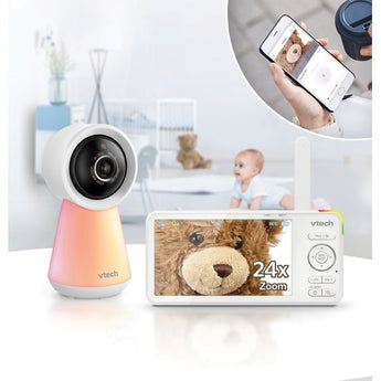 VTech Rm5756 Hd Smart Wi Fi 1080p Baby Monitor | Audio Bm - My Little Thieves
