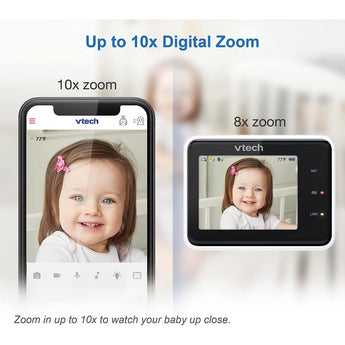 VTech Smart Wi Fi 1080p Hd Video Baby Monitor | Wi Fi Baby Monitor - My Little Thieves