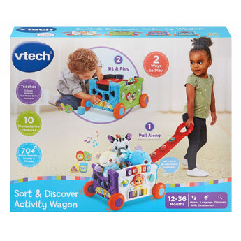 VTech Sort Discover Activity Wagon | Toddler Learning - My Little Thieves