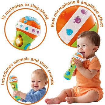 VTech Toddler Microphone Early Learning Music | Kids - My Little Thieves