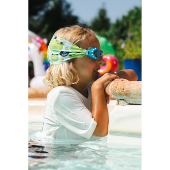 Waterplops Boy Swimming Goggles Frog Design | Swim Gear - My Little Thieves