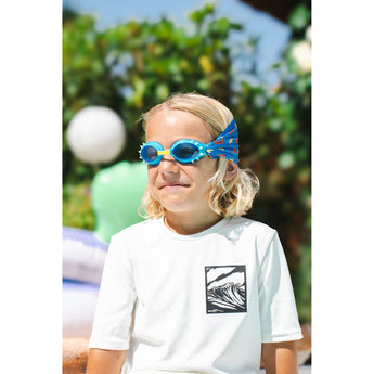 Waterplops Boy Swimming Goggles Oh Crab Design | Swim Gear - My Little Thieves