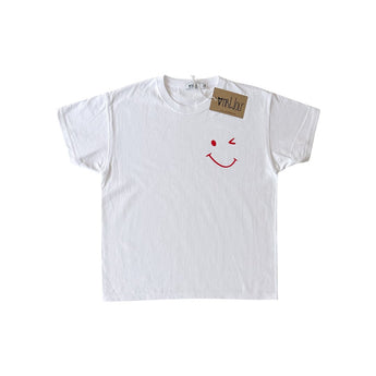 Wink Smiley Unisex Kids T-shirt - My Little Thieves