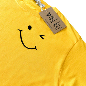 Wink Smiley Unisex Kids T-shirt - My Little Thieves