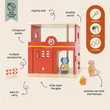Wooden animal fire station - My Little Thieves