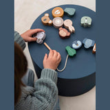 Wooden animal lacing beads - My Little Thieves