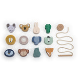 Wooden animal lacing beads - My Little Thieves