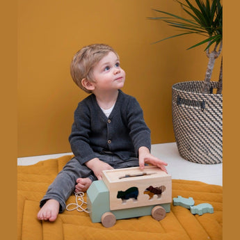 Wooden animal truck - My Little Thieves