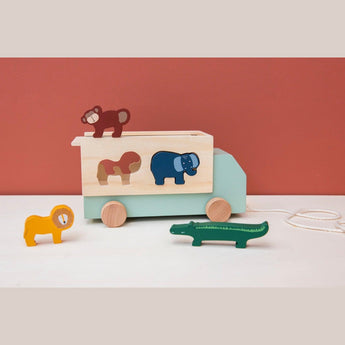 Wooden animal truck - My Little Thieves