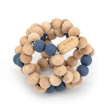 Wooden Beads Ball - Safe & Fun Play | FSC® Beech Wood for Babies - My Little Thieves