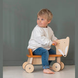 Wooden Bicycle 4 Wheels – Eco - Friendly Balance Bike for Kids - My Little Thieves