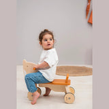 Wooden Bicycle 4 Wheels – Eco - Friendly Balance Bike for Kids - My Little Thieves