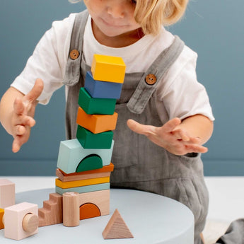 Wooden block city - 31 pcs - My Little Thieves
