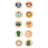 Wooden matching game - My Little Thieves