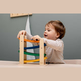 Wooden ramp racer with 4 cars - My Little Thieves