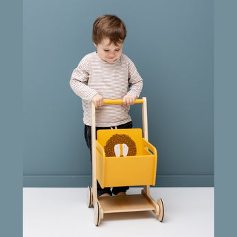 Wooden shopping cart - Mr. Lion and Mrs. Rabbit - My Little Thieves