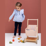 Wooden shopping cart - Mr. Lion and Mrs. Rabbit - My Little Thieves