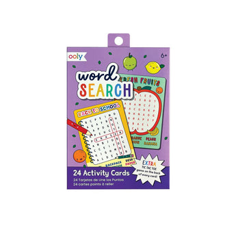 Word Search or Joke Decoder Activity Cards - Set of 24 - My Little Thieves