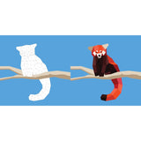 Workman Paint By Sticker Kids Zoo Animals | Sticker Art Activity Book - My Little Thieves