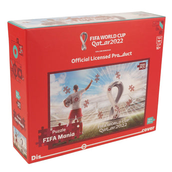 World Cup Qatar 2022 1000 official FIFA Themed Jigsaw Puzzle Frame Learning Educational Toys - My Little Thieves