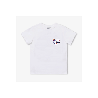 World Of Pop White Birds Protect Kids T Shirt | Organic Cotton Nature Print - My Little Thieves