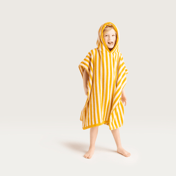 Yellow Striped Poncho - My Little Thieves
