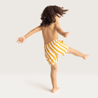Yellow striped Swim Short - My Little Thieves
