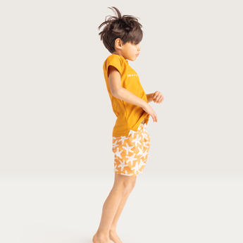 Yellow UV Rashguard short sleeve - My Little Thieves