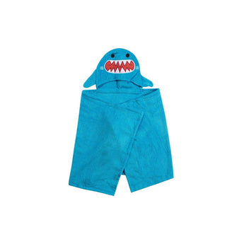 Zoocchini Baby Hooded Towel | Cotton Terry Absorbent Bath Wrap - My Little Thieves