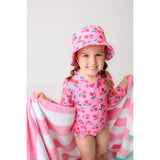 Zoocchini Girls Long Sleeve Swimsuit | Upf 50+ Sun Protection - My Little Thieves