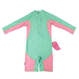 Zoocchini One Piece Rashguard Surf Suit | Upf 50+ Kids Swimwear - My Little Thieves