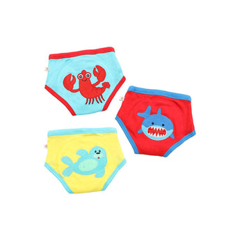 Zoocchini Organic Potty Training Pants 3 Pack | Toddler Underwear Set - My Little Thieves
